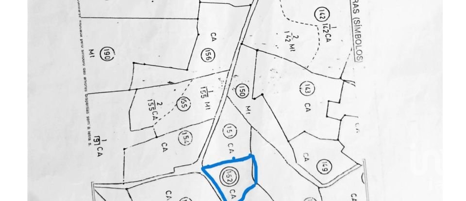 Terrain à Santa Bárbara de Nexe de 1 480 m²