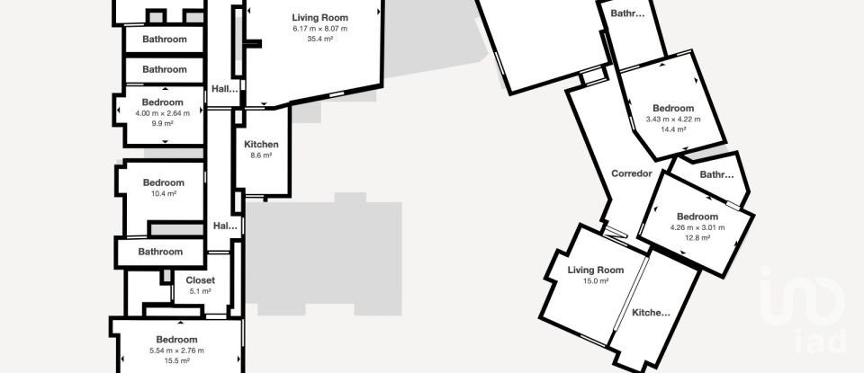 Farm T9 in Tabuaças of 304 m²