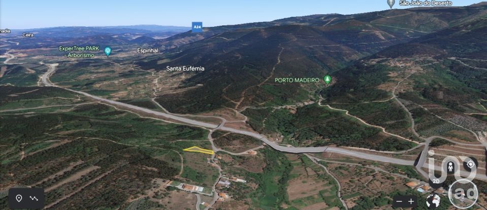 Terrain à bâtir à São Miguel, Santa Eufémia e Rabaçal de 1 030 m²