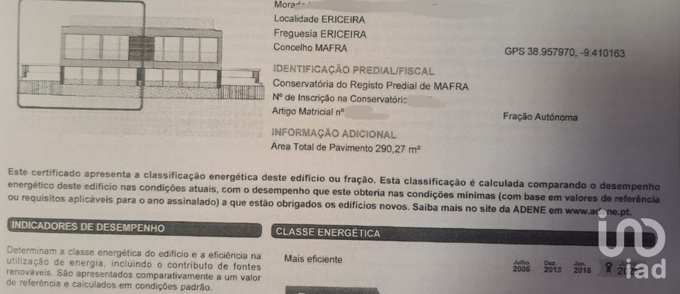 Maison T4 à Ericeira de 250 m²