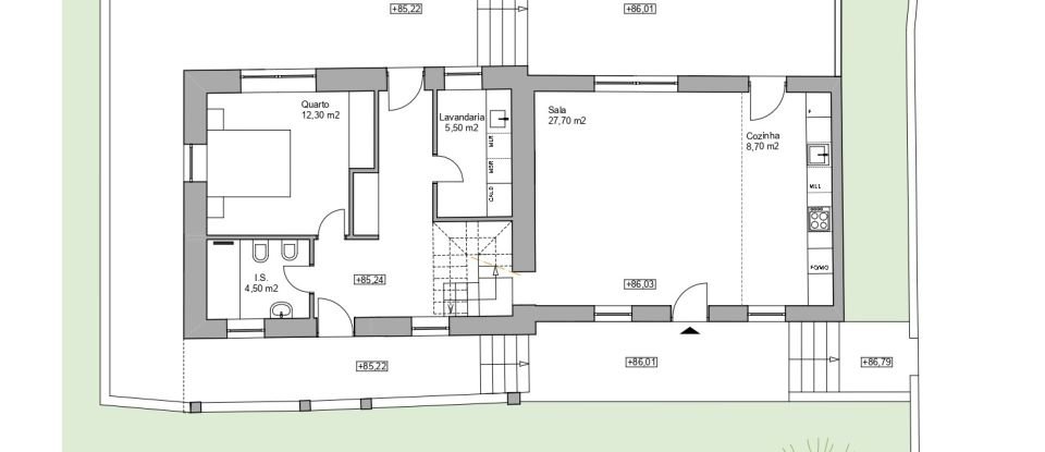 Moradia T3 em Salir de Matos de 110 m²