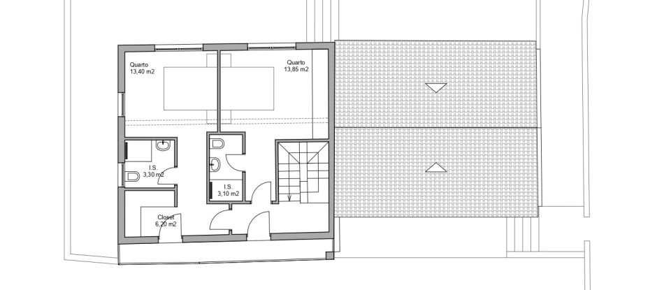 Moradia T3 em Salir de Matos de 110 m²