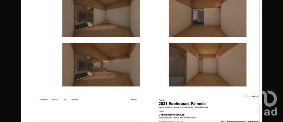 Terrain à Palmela de 1 086 m²