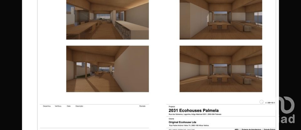 Terrain à Palmela de 1 086 m²