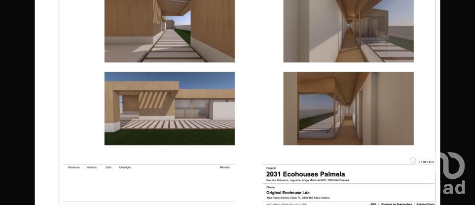 Terrain à Palmela de 1 086 m²