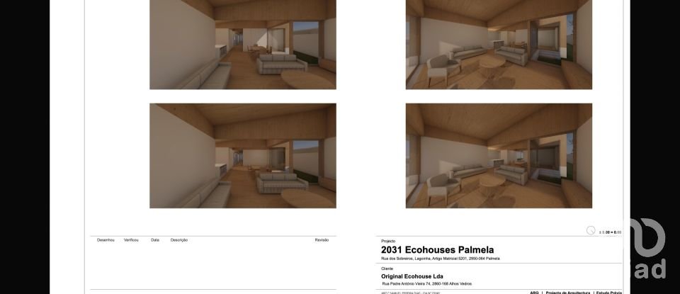 Terrain à Palmela de 1 086 m²