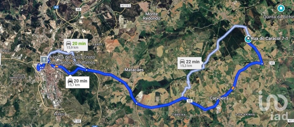 Terreno urbano em Aldeia Galega da Merceana e Aldeia Gavinha de 4 000 m²