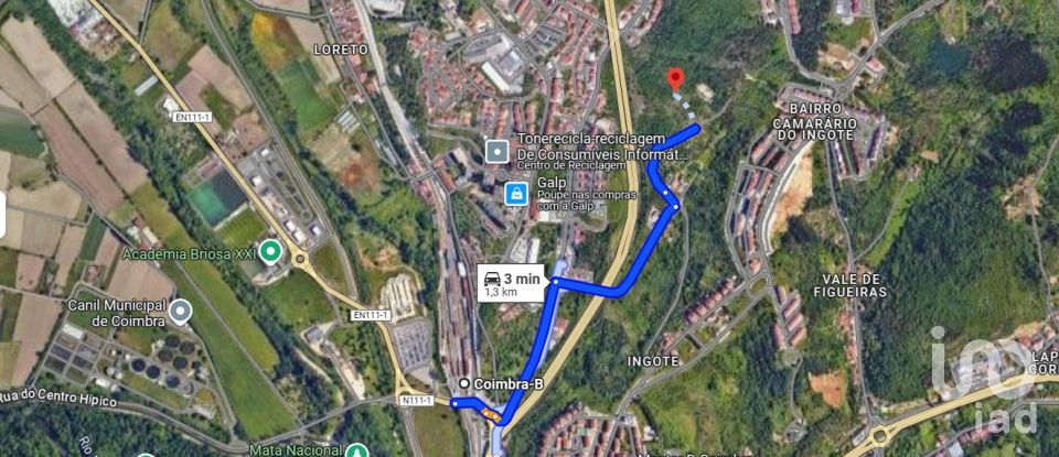 Terreno urbano em Eiras E São Paulo De Frades de 15 300 m²