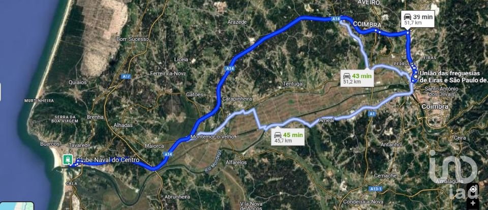 Terreno urbano em Eiras E São Paulo De Frades de 15 300 m²