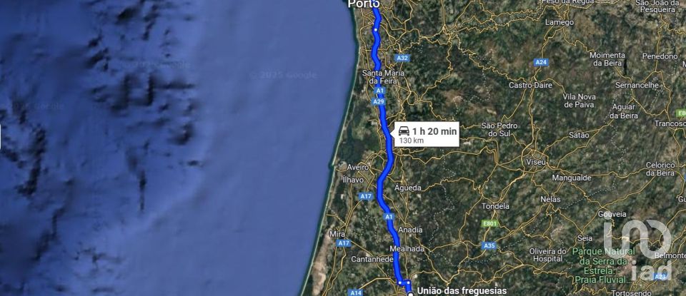 Terreno urbano em Eiras E São Paulo De Frades de 15 300 m²