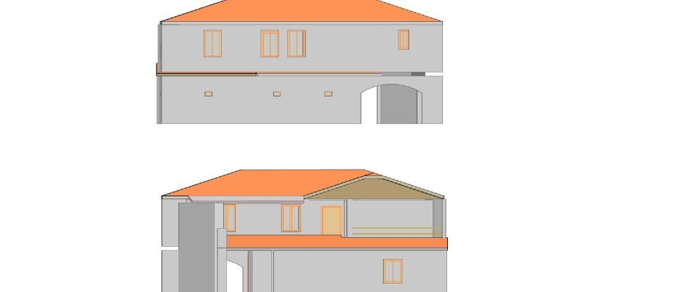Maison traditionnelle T1 à Gândaras de 160 m²