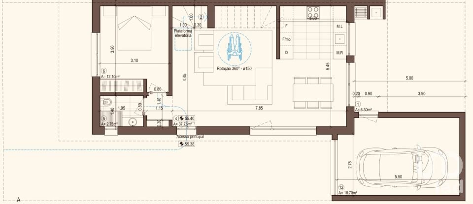 Moradia T3 em Fernão Ferro de 151 m²