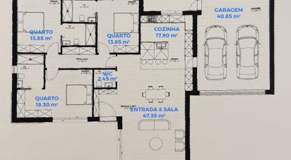 Maison T3 à Ferreiros, Prozelo E Besteiros de 208 m²