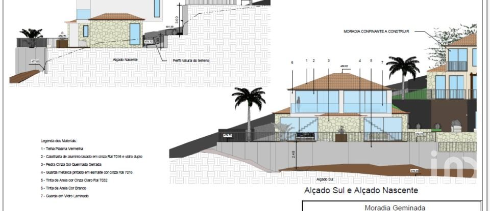 Building plot in Arco da Calheta of 867 m²