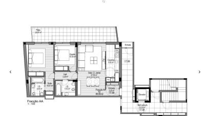 Appartement T2 à Espinho de 100 m²