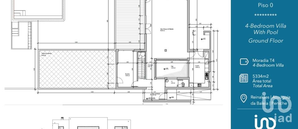 Moradia T3 em Atouguia da Baleia de 262 m²