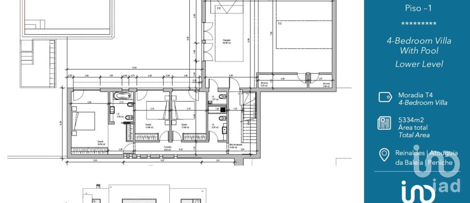 Moradia T3 em Atouguia da Baleia de 262 m²