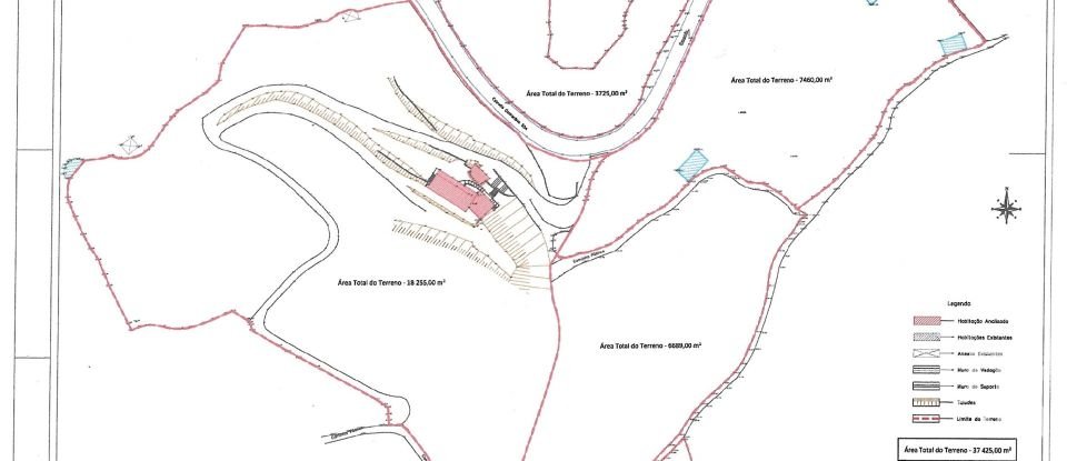 Quinta T6 em Anreade e São Romão de Aregos de 400 m²