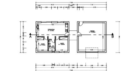 Building plot in Lamas e Cercal of 240 m²