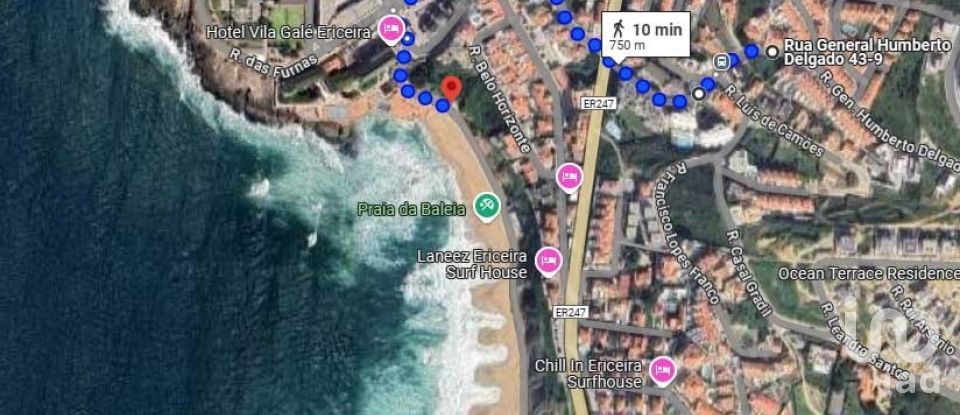 Terreno urbano em Ericeira de 183 m²