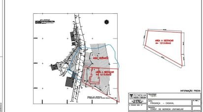 Terrain à bâtir à Lamas e Cercal de 1 213 m²