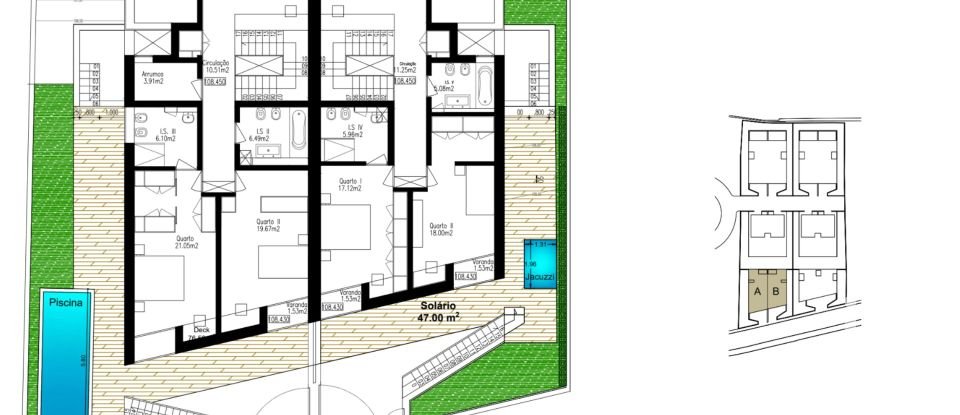 House T3 in São Martinho of 273 m²