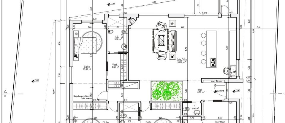 Maison T4 à Azeitão (São Lourenço e São Simão) de 260 m²