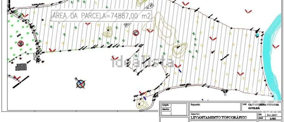 Terrain agricole à Peraboa de 130 000 m²