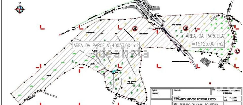 Terrain agricole à Peraboa de 130 000 m²