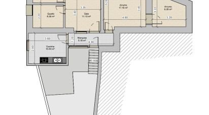 Maison T3 à Vila Nova de 140 m²