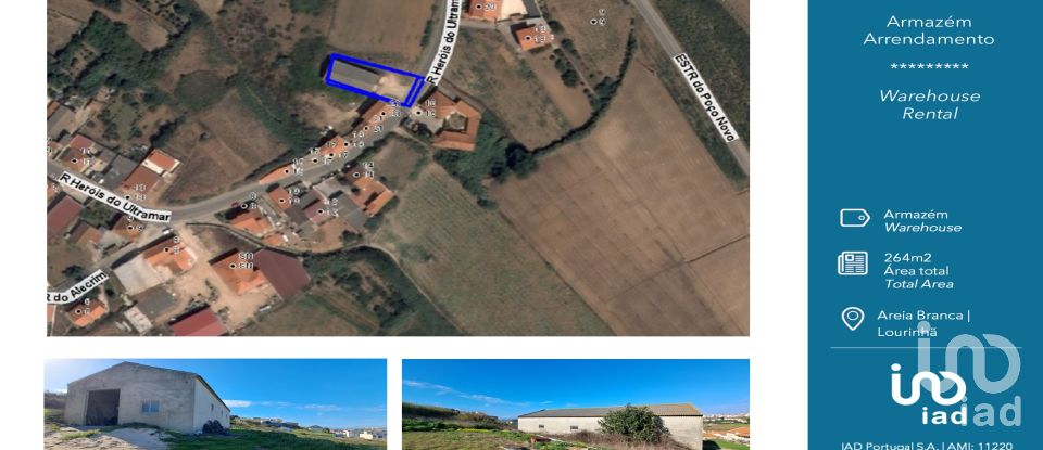 Surface diverse à Lourinhã e Atalaia de 264 m²