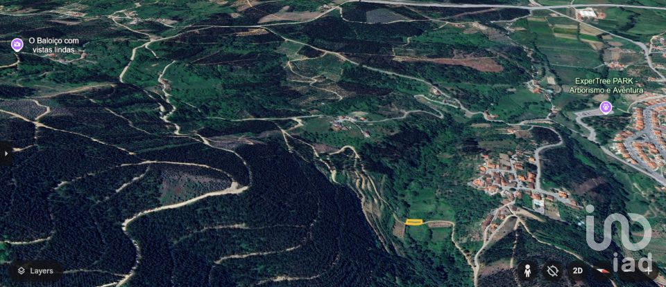 Terreno rústico em Espinhal de 240 m²