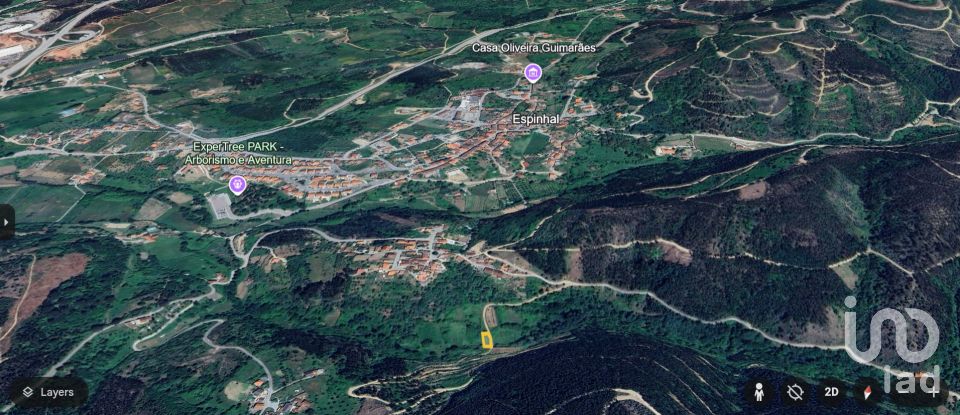 Terreno rústico em Espinhal de 240 m²