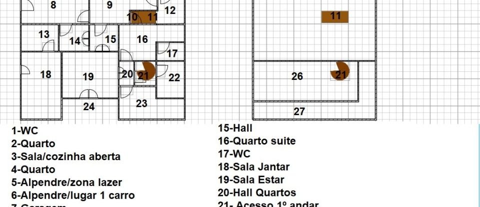 Maison T2 à Santa Bárbara de Nexe de 100 m²