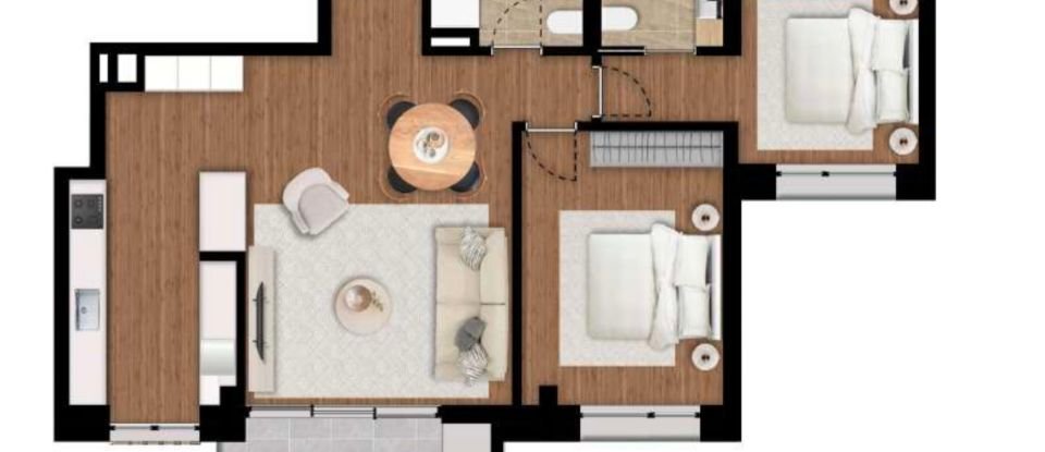 Apartamento T2 em Funchal (Santa Luzia) de 128 m²