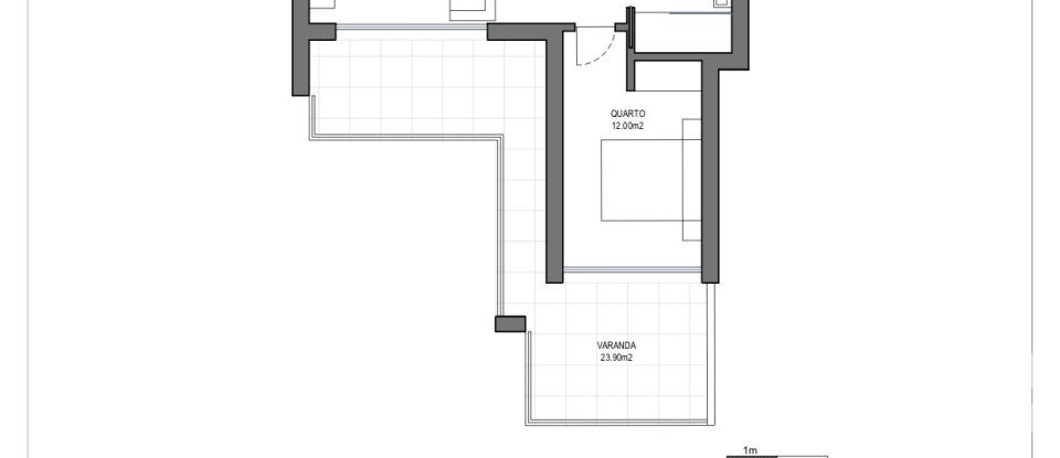 Apartamento T1 em Alvor de 78 m²