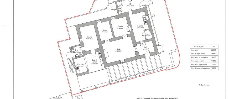 Ferme T7 à Luz de Tavira e Santo Estêvão de 421 m²