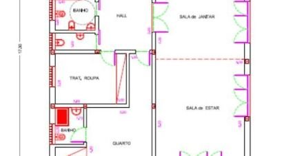 Maison T3 à Santo André de Vagos de 208 m²