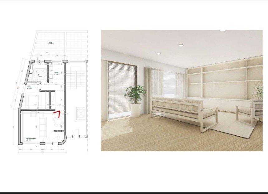 Boutique/Local commercial à Pinhal Novo de 68 m²