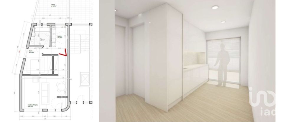 Boutique/Local commercial à Pinhal Novo de 68 m²