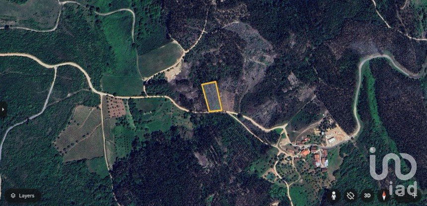 Terreno rústico em Podentes de 2 613 m²