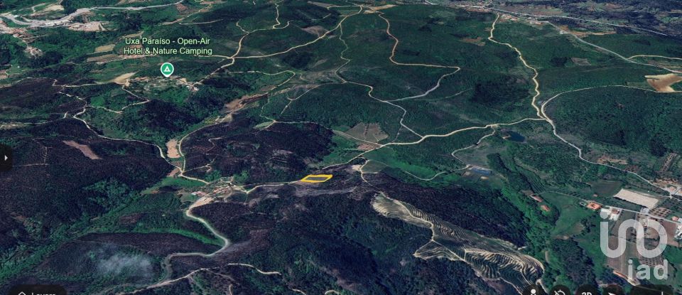 Terreno rústico em Podentes de 2 613 m²