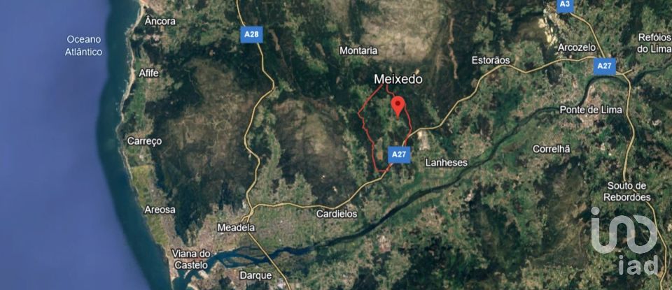 Building plot in Nogueira, Meixedo e Vilar de Murteda of 2,912 m²