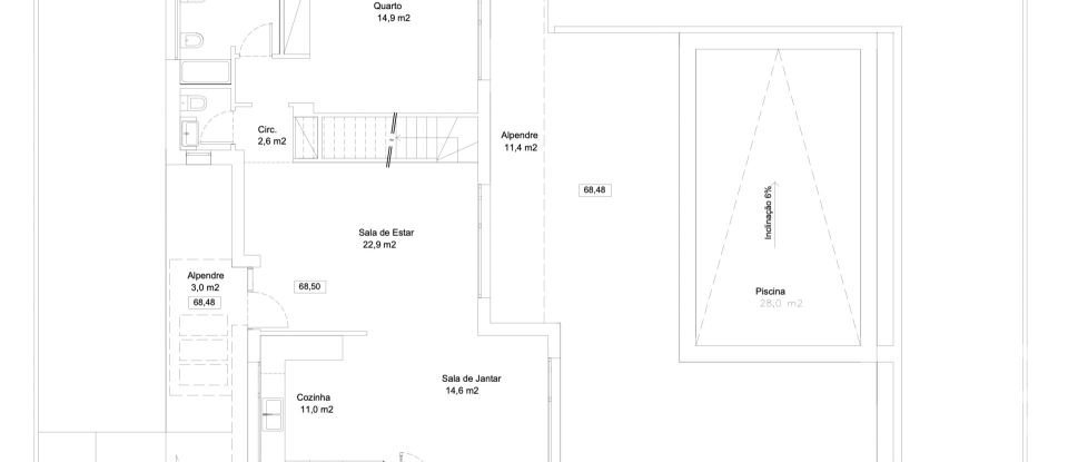Moradia T4 em Carvalhal de 227 m²