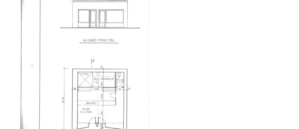 Casa T0 em A dos Cunhados e Maceira de 56 m²