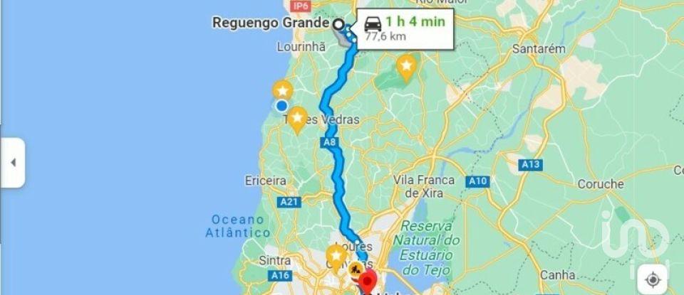 Terreno em Reguengo Grande de 27 508 m²