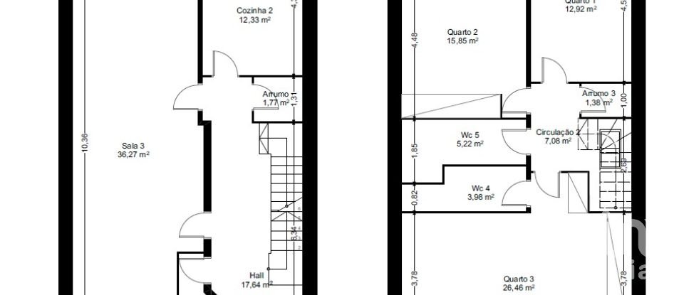 Moradia T5 em São Mamede de Infesta e Senhora da Hora de 294 m²