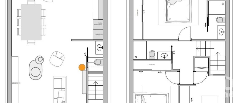 Maison T3 à Ramalde de 106 m²