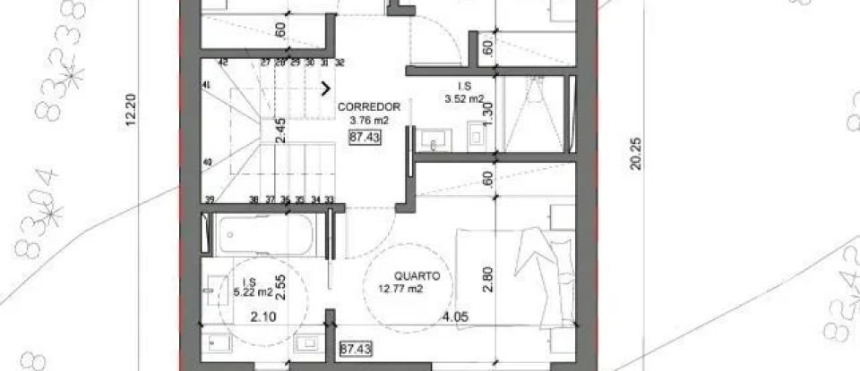 House T3 in Luz de Tavira e Santo Estêvão of 225 m²