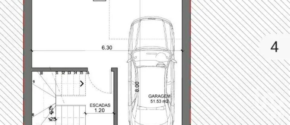 House T3 in Luz de Tavira e Santo Estêvão of 225 m²